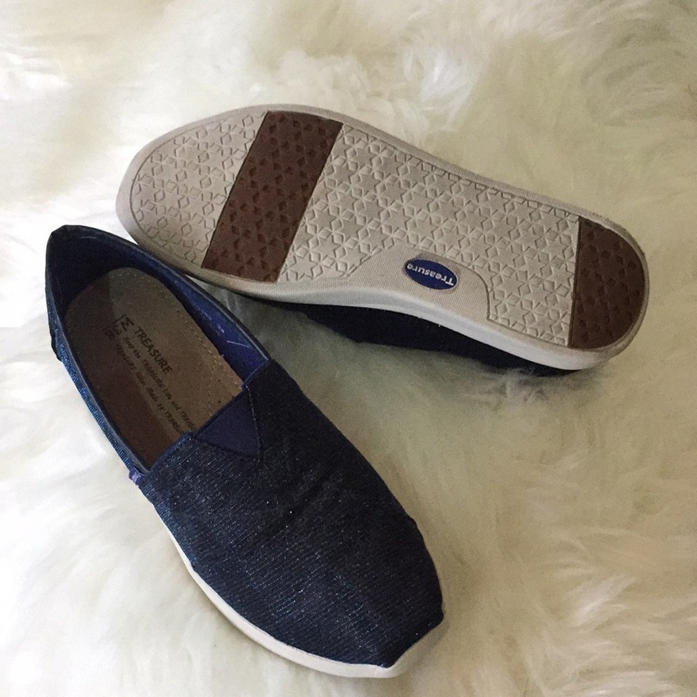 Treasure Blue Lightweight Breathable Casual Shoes - Picture 3 of 8